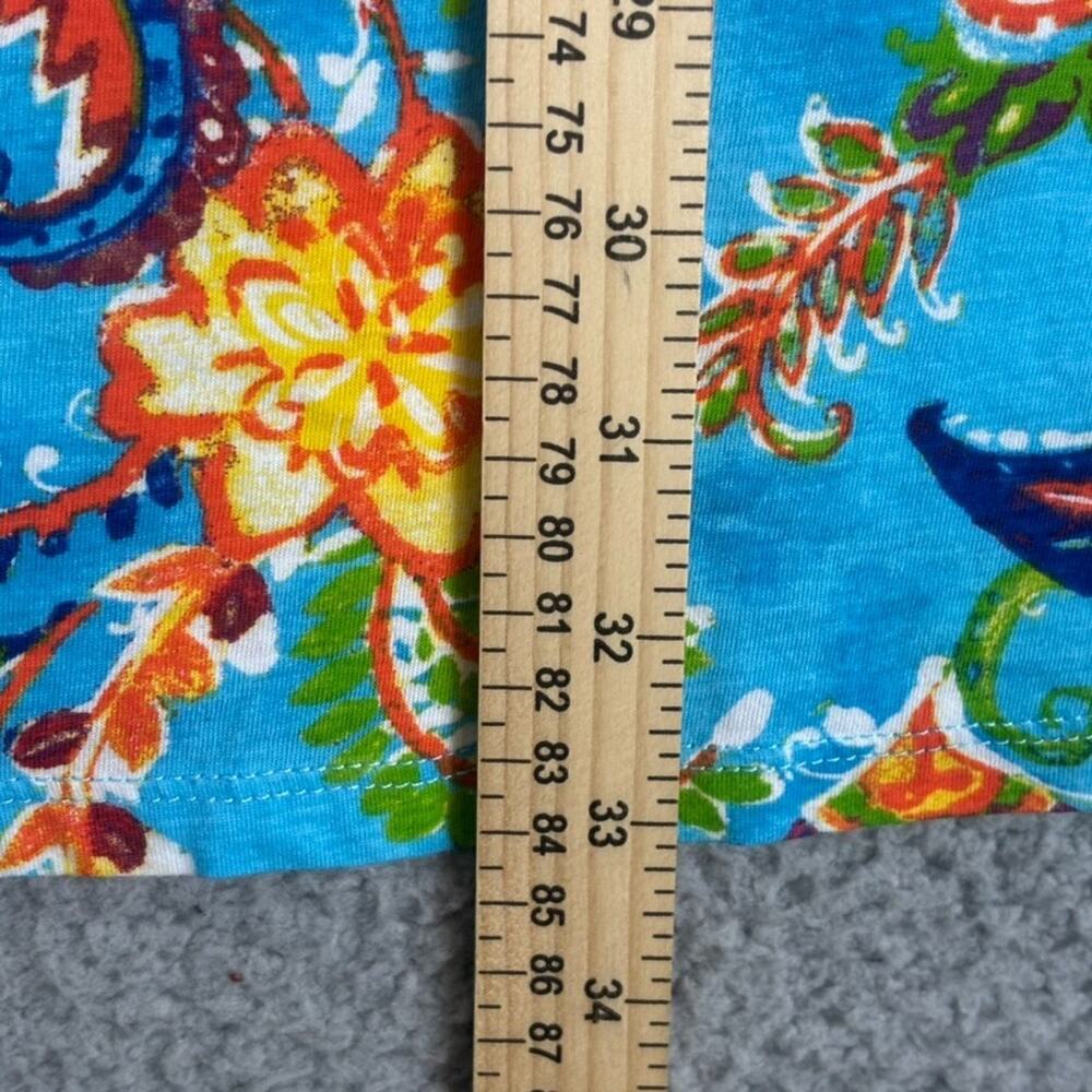 Ralph Lauren Dress XS Paisley Beachy Coastal Resort Cruise Dopamine Colorful LRL - Picture 8 of 11